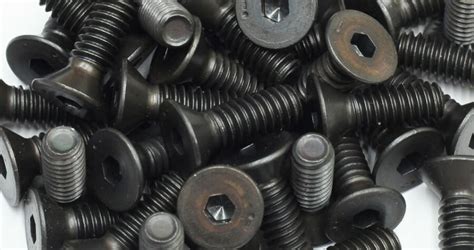 black oxide sheet metal screws|will black oxide bolts rust.